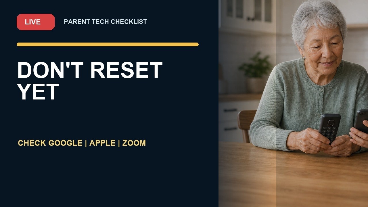 Parent Tech Status LIVE preview