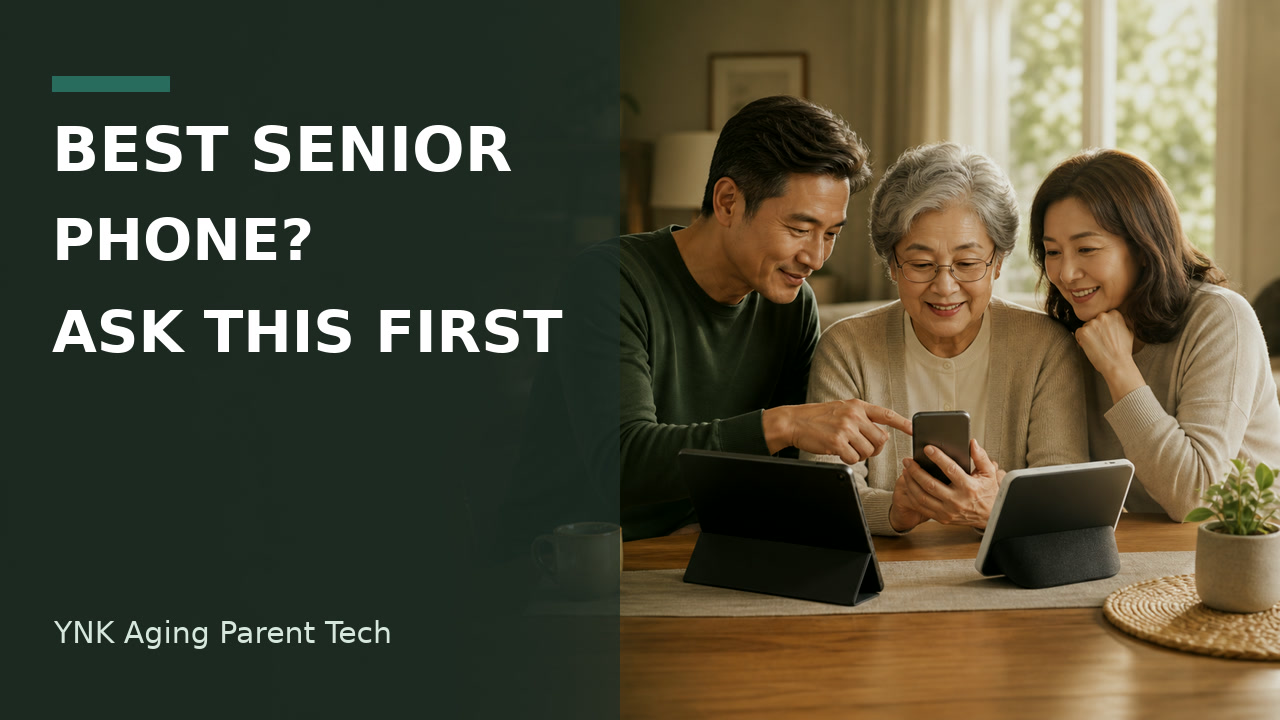 Best phones for seniors guide thumbnail